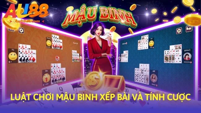 Luật chơi mậu binh xếp bài và tính cược